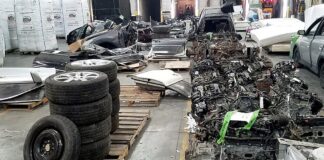 Tracker and Police Shut Down 55 Illegal Chop Shops In 2023 Significant Increase of 72% Compared to 2022 1017px CBP at Port of Norfolk Seizes Chop Shop Contraband Destined for Jordan 29319981464