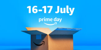 Save the Date: Amazon Prime Day Returns for 10th Year on 16th and 17th July with Hundreds of Thousands of Deals for Prime Members AA May2024 PrimeDayAnnouncement Standard Hero V1 600kb UK 2000x1125448299