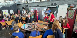 Cenedlaethau’r dyfodol yn amlinellu syniadau i fynd i’r afael â newid yn yr hinsawdd. Earthshot scaled