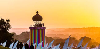 Rush to Glastonbury! Prime train tickets nearly sold out; later slots still available Glastonbury sunset cropped