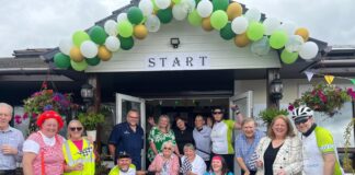 TOUR DE BARCHESTER – LOCAL CARE HOME WORKERS TAKE ON CHARITY CYCLING CHALLENGE Plas y Dderwen Tour de Barchester 2024 June 18 01