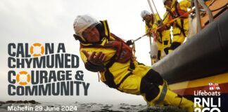 Hanes cyfoethog yr RNLI yn cael ei arddangos mewn arddangosfa newydd yn Oriel y Parc RNLICourageAndCommunity