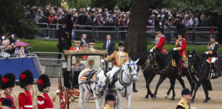 The King’s Birthday was A Holy Day of Obligation. Trooping the Colour 2024 GovPM 13 scaled
