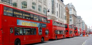 BRITS NOW SPEND NEARLY HALF A BILLION MORE ON PUBLIC TRANSPORT THAN THEY DID LAST YEAR buses 833503 1280