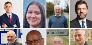 Narrowing Of Plaid/Labour Majorities pembs mid canva