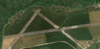 WW2 Airfield Panels st davids air g maps
