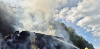 A48 Westbound Hay Lorry Fire – 29-07-24 A48 Hay Lorry Fire 06 scaled