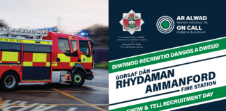 Diwrnod recriwtio Dangos a Dweud Ammanford Show and Tell Day