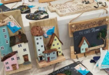 Dathlu crefftwyr lleol: Ffair Grefftau’r Haf yn Llys-y-frân Beachcomb Creations 2 cropped