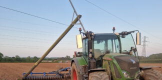 National Grid issue safety plea of ‘look out, look up’ to Welsh farmers Devon Tractor 2 cropped