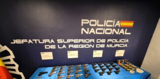 Three Brits arrested and 36 guns seized in Spanish raid Guns 2