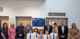 Pembrey School’s new building officially opened IMG 6175