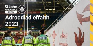 Adroddiad Effaith St John Ambulance Cymru yn amlygu cyfraniad yr elusen i gymunedau yng Nghymru ImpactReport2023CoverCym