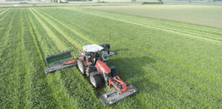 New butterfly mowers and twin rotor rakes expand Massey Ferguson’s hay and forage range MF DM 9614 TL @300