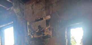 Tumble Dryer Fire in Burry Port – 18-07-24 Tumble Dryer Fire 01