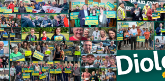 Diolch diolch header