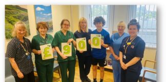 Schoolboy Rowan raises £900 for oncology unit image002 5