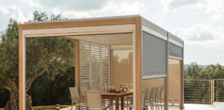 Autumn Elegance with LifestyleGarden® pergolawhite