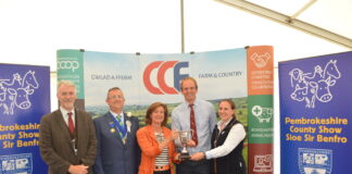 Pembrokeshire Agricultural Society say thank you to all county show supporters Baron de Reutsen Award winners 2024 scaled