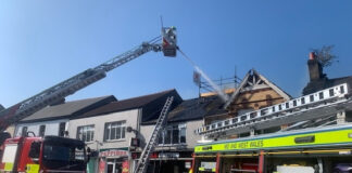 Property Fire on College Street, Ammanford – 31-08-24 College Street 01 2 cropped