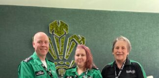 Powys volunteer commits almost 60 years to the first aid charity for Wales Ruth Hockly02