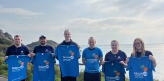 Ashmole & Co’s thrill seeking staff will skydive to raise funds for Tenovus Cancer Care Some of the staff taking part in the charity skydive scaled