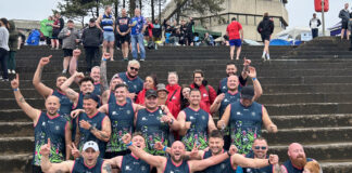 Consumer Energy Solutions kick off fundraising for Crisis The CES beach rugby team scaled