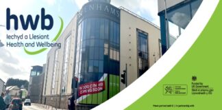 Work starts on Health and Wellbeing Hwb window graphic edited pr image