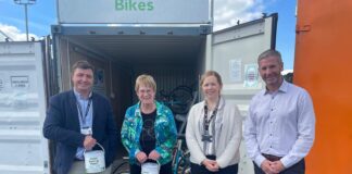 Bin there – Joyce visits Carmarthenshire recycling centre joyce
