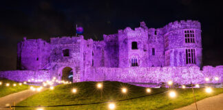 Carew Castle’s ‘Glow’: A festive wonderland of light and music awaits Carew Castle Glow