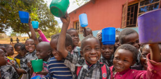 A class double-act: Britain’s favourite presenting duo, Alison Hammond and Dermot O’Leary, double the Christmas love with school meals charity Marys Meals feeds more than 2.4 million hungry children every day in 17 of the worlds poorest countries scaled