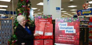 Food donation bags boost Tesco Winter Food Collection as charities prepare for tough winter. Tesco Winter Food Collection 2 scaled