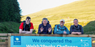 Welsh 3 Peaks for Tŷ Hafan registration now open Welsh 3 Peaks for Ty Hafan 2024 team Inspire Design scaled