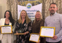 Leisure Services Triumph at Carmarthenshire Tourism Awards
