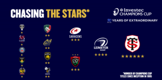 EPCR marking landmark 30th season as the Investec Champions Cup and EPCR Challenge Cup 2024/25 get underway 2717020 chasing stars