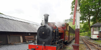 Corris Railway’s Locomotive No. 7 having second 10 year overhaul Corris Railway no 7 loco