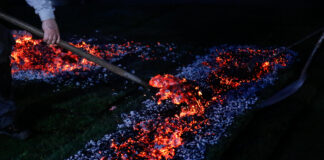 Do you dare to brave the flames of Tŷ Hafan’s Firewalk? Preparing hot coals for Ty Hafans Firewalk 2024