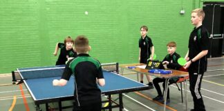 Bu Coleg Cambria yn cefnogi academi tennis poblogaidd a aeth o nerth i nerth yn 2024. primaryschoolcomp