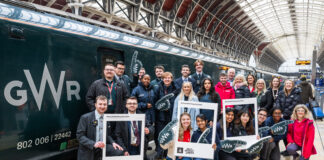 Great Western Railway’s ‘Apprentice Train’ helps celebrate hat-trick of milestones JB GWRApprenticeTrain13022025 8607 scaled