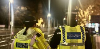 Dyfed-Powys Police offer advice during the Six Nations rugby tournament in bid to help eliminate domestic violence Six Nations domestic abuse campaign @cc DyfedPowysPolice