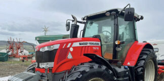 Retirement leads to dispersal sale at Welsh border dairy farm Walcot Farm MF tractor
