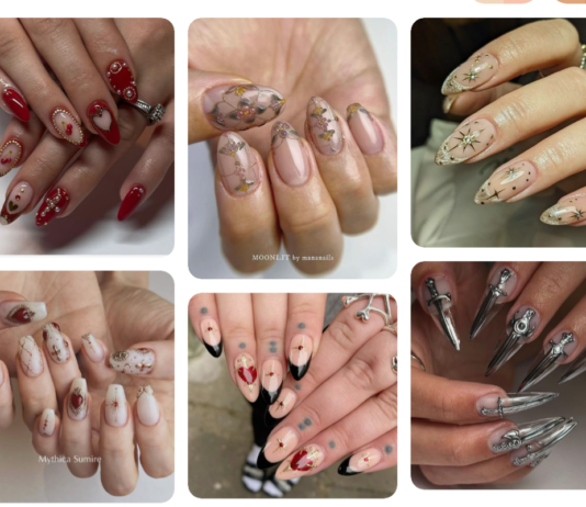 Castlecore nails are the next regal manicure trend taking off for spring unnamed 7