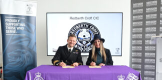 Redberth Croft CIC Signs the Armed Forces Covenant Redberth Croft Signs AFC scaled