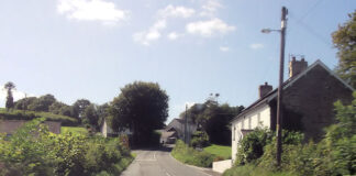 LOCAL TOURISM BUSINESS SCOOPS NATIONAL AWARD! A485 south of Gwyddgrug geograph.org .uk 3125071