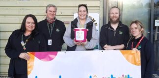 Pet retailer approaches £100k fundraising target for children’s hospices Gledrid Hope House Donation