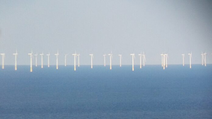 Gwynt y Mor wind farm 2016