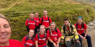 Firefighter raises over £500 climbing Welsh three peaks in full kit IMG 20240909 WA0004