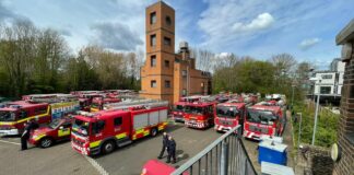 Gwasanaeth Tân ac Achub Canolbarth a Gorllewin Cymru i Ymuno â Chonfoi Mwyaf Gwasanaethau Tân ac Achub y DU Ukraine Convoy 04