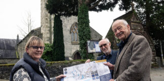 Uncover Carmarthen’s past with new Blue Plaque Trail 2025 03 11 ccc blue plaque 7790