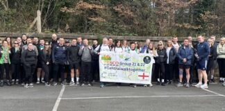 Tesco colleagues raise more than £50,000 for Ty Hafan Children’s Hospice and Cancer Research UK Group 21 22 Central walk together 1